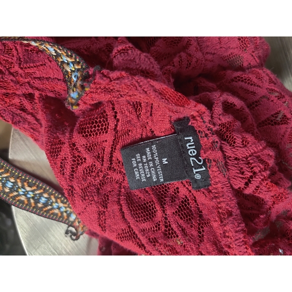 Crop Top Boho Tank Top Shirt TribalGypsy Hipster - Picture 2 of 3